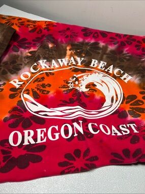 MV Sport Rockaway Beach Oregon Coast Blanket 80% Cotton 20% Polyester
